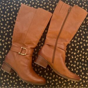 Naturalizer Brown Heeled Boots
